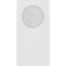 Ekena Millwork Standard Foster Bullseye Plinth Block with Square Edge, 5"W x 10"H x 1"P PBP050X100X100FOS02 - alternate 4